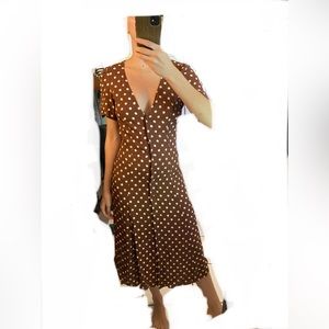 Reformation Locklin Dress 🍂🤎